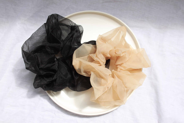 Oversized Organza Scrunchie