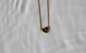 The Initial Heart Necklace